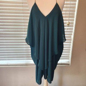 Emerald Green Charlotte russe XL dress